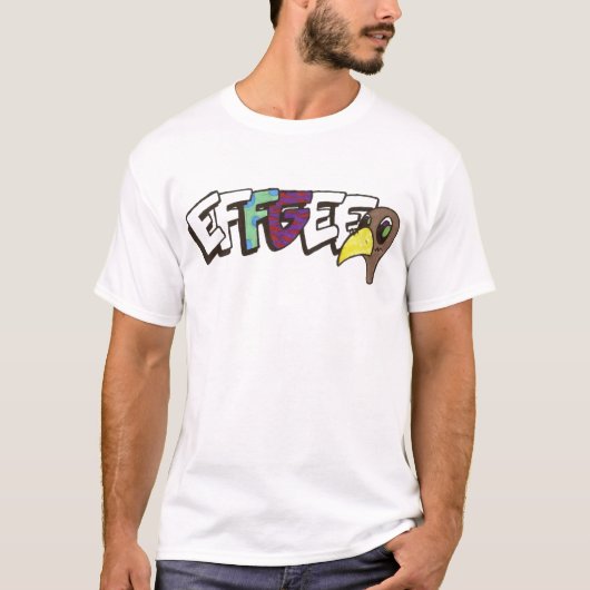 EFFGEE!!!! - Gepersonaliseerd T-shirt (Voorkant)