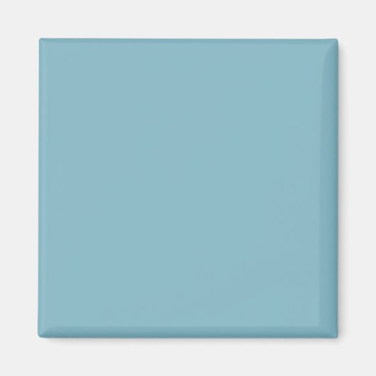 Efficiënt blauwe pastel tint minimalistisch profes magneet (Voorkant)