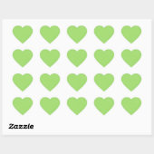 Efficiënt Groen Hart Sticker (Vel)
