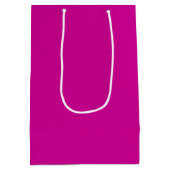 Efficiënt Helder Magenta Medium Cadeauzakje (Achterkant)