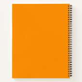 Efficiënt Princeton Oranje Notitieboek (Achterkant)