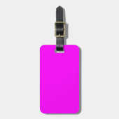 Efficiënt Roze Bagagelabel (Voorkant verticaal)