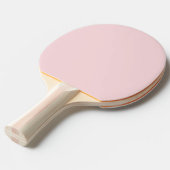 Efficiënt Roze Whisper Kleur Tafeltennisbatje (Voorkant Gekanteld)