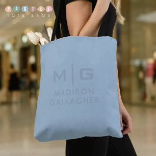 Efficiënt zachte lucht lichte pastel babyblauwe kl tote bag