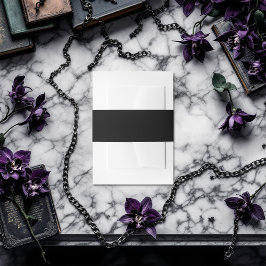 Efficiënt zwart uitnodigingen wikkel