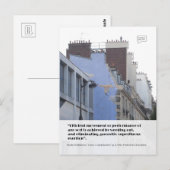 Efficiënte beweging - ansichtkaart briefkaart (Voorkant / Achterkant)