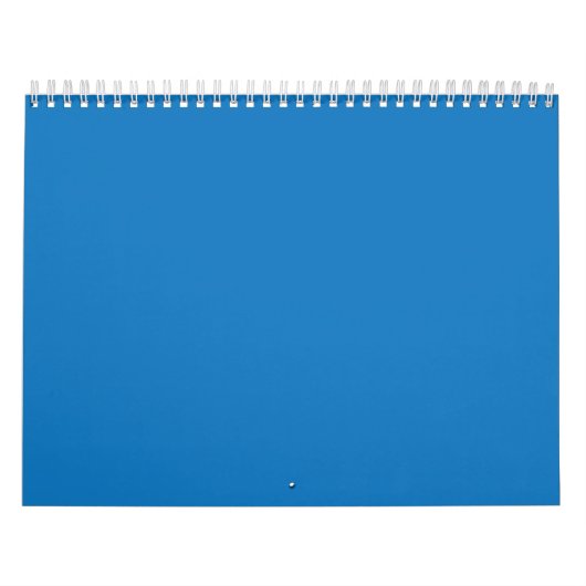 Efficiënte Blauwe Achtergrond – Minimalistische Sj Kalender (Hoes)