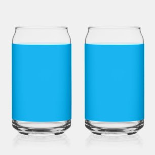Efficiënte Cyaanblauwe Achtergrond Zomer Minimaa Blikvorm Glas