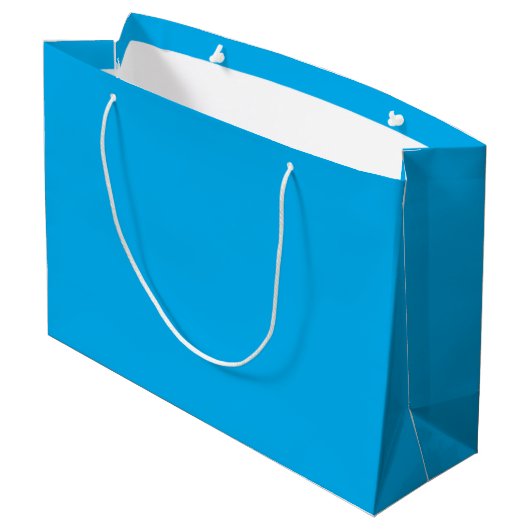 Efficiënte Cyaanblauwe Achtergrond | Zomer Minimaa Groot Cadeauzakje (Achterkant Gekanteld)