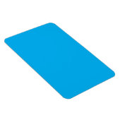 Efficiënte Cyaanblauwe Achtergrond | Zomer Minimaa Magneet (Rechterzijde)