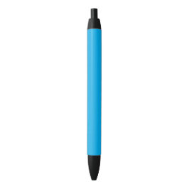 Efficiënte Cyaanblauwe Achtergrond | Zomer Minimaa Zwarte Inkt Pen
