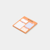Efficiënte dagelijkse planner Post-IT notities Post-it® Notes (Schuin)
