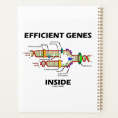 Efficiënte genen in DNA-replicatie-Humor Planner (Achterkant)