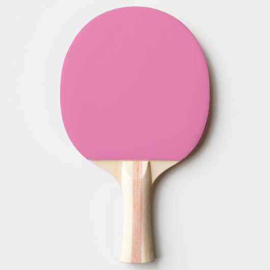 Efficiënte Klassieke Roze Kleur Tafeltennisbatje (Voorkant)