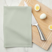 Efficiënte Lichtgroene Minimaal Keuken Decor Theedoek (Quarter Fold)