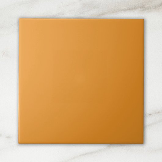 Efficiënte Oranje Kleur Tegeltje