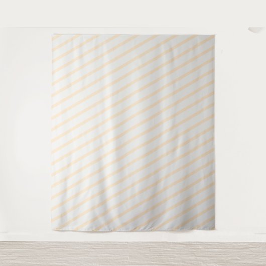 Efficiënte pastel kleur strepen professioneel mini wandkleed (Voorkant)