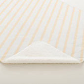 Efficiënte Pastelkleur Strepen Professioneel Minim Sherpa Deken (3/4)