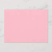 Efficiënte Roze Postkaart Persoonlijke Groet Ontwe (Voorkant)