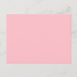 Efficiënte Roze Postkaart Persoonlijke Groet Ontwe