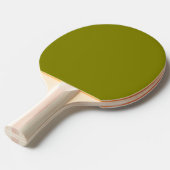 Efficiënte warme olijfkleur tafeltennisbatje (Voorkant Gekanteld)