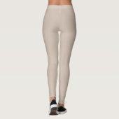 Efficiënte zachte luchtige pastel babyblauwe kleur leggings (Achterkant)