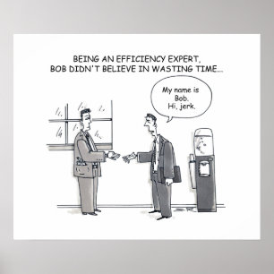 Efficiëntie Expert matte poster