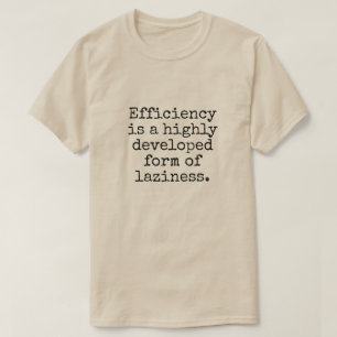 Efficiëntiekop T-shirt