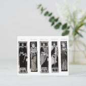 Effigies of Henry II Eleanor of Aquitaine Briefkaart (Staand voorkant)