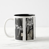 Effigies of Henry II Eleanor of Aquitaine Tweekleurige Koffiemok (Links)