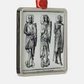 Effigies of Knight Templars Metalen Ornament (Rechts)