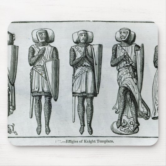 Effigies of Knight Templars Muismat (Voorkant)