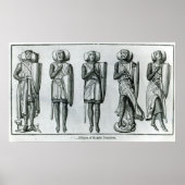 Effigies of Knight Templars Poster (Voorkant)