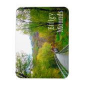 Effigy Mounds Footbridge over Yellow River Magnet Magneet (Verticaal)