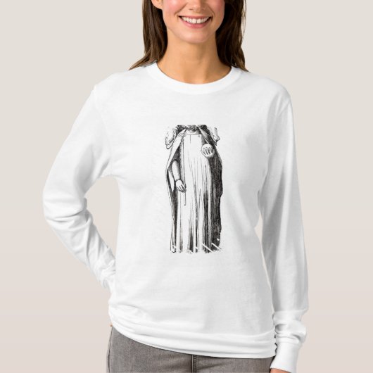 Effigy of Edward II van Gloucester Cathedral T-shirt (Voorkant)