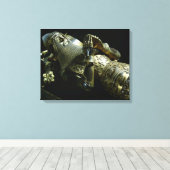 Effigy of Edward the Black Prince, 1376 Canvas Afdruk (Insitu (Houten vloer))