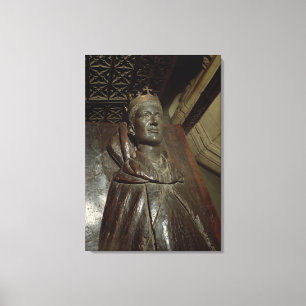 Effigy of Henry V Canvas Afdruk