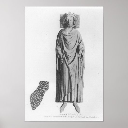 Effigy of King Henry III Poster (Voorkant)
