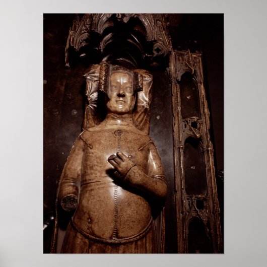 Effigy of Philippa of Hainault Poster (Voorkant)