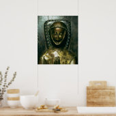 Effigy of William de Valence Earl of Pembroke Poster (Keuken)