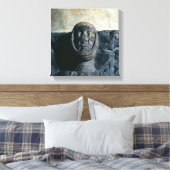 Effigy of William Marshal Earl of Pembroke Canvas Afdruk (Insitu (Slaapkamer))