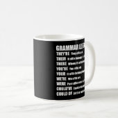 Effin Grammar Lesson Humor, daar zijn ze Koffiemok (Voorkant rechts)