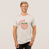 Effin' Peachy Sarcastic Graphic T-Shirt (Voorkant volledig)