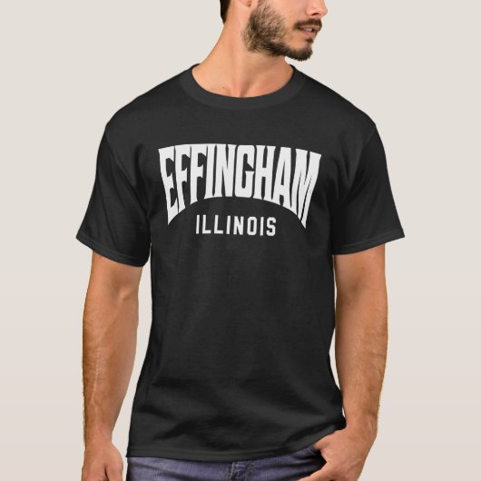 Effingham Illinois T-shirt (Voorkant)