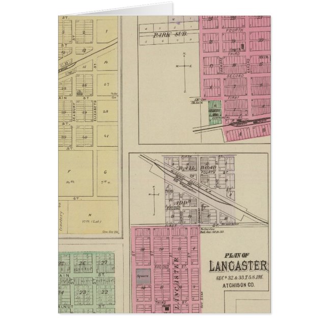 Effingham, Muscotah, Lancaster, Kansas (Voorkant)