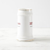 Effingham Stein Red zweert liever niet Bierpul (Center)