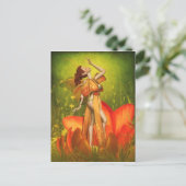 Efflorescent Soutenu-Briefkaart Briefkaart (Staand voorkant)