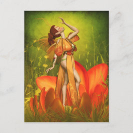 Efflorescent Soutenu-Briefkaart Briefkaart