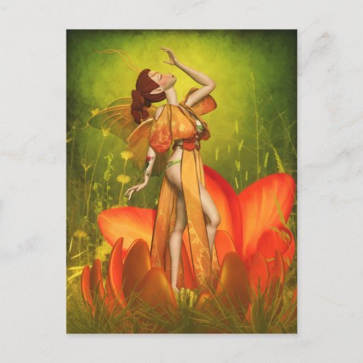 Efflorescent Soutenu-Briefkaart Briefkaart (Voorkant)