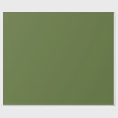Effolief Groen Cadeaupapier (Vlak)